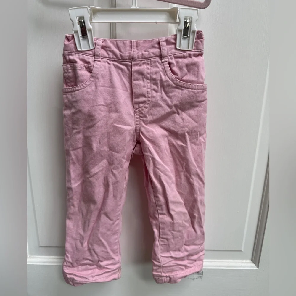 Cherokee 2T Girls Light Pink Kids Casual Bottoms Pants